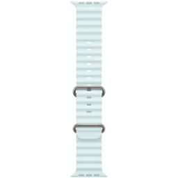 Смарт-часы Apple Watch Ultra 2 49mm Natural Titanium Case with Ice Blue Ocean Band, Голубой — фото 2