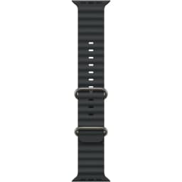 Смарт-часы Apple Watch Ultra 2 49mm Natural Titanium Case with Black Ocean Band, Черный — фото 2