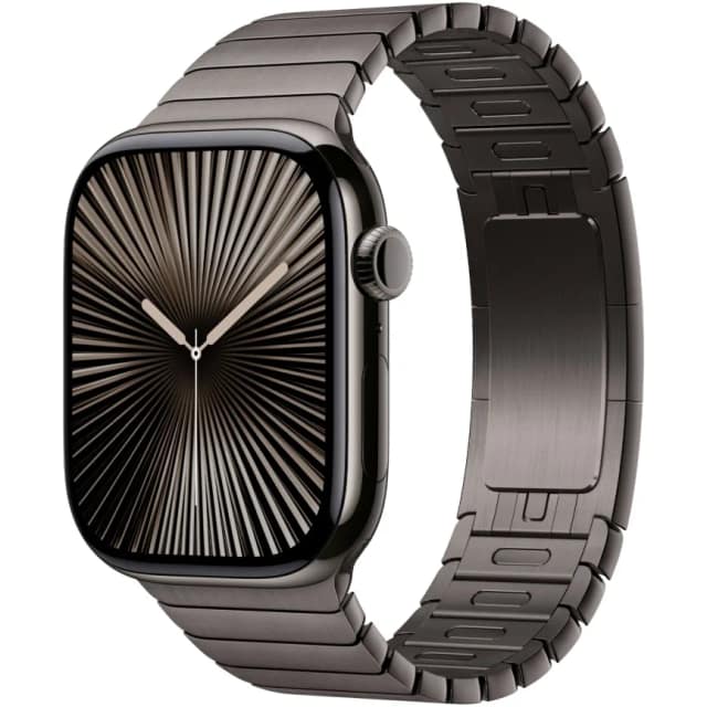 Смарт-часы Apple Watch Series 10 42mm Slate Titanium Case with Slate Link Bracelet, Черный