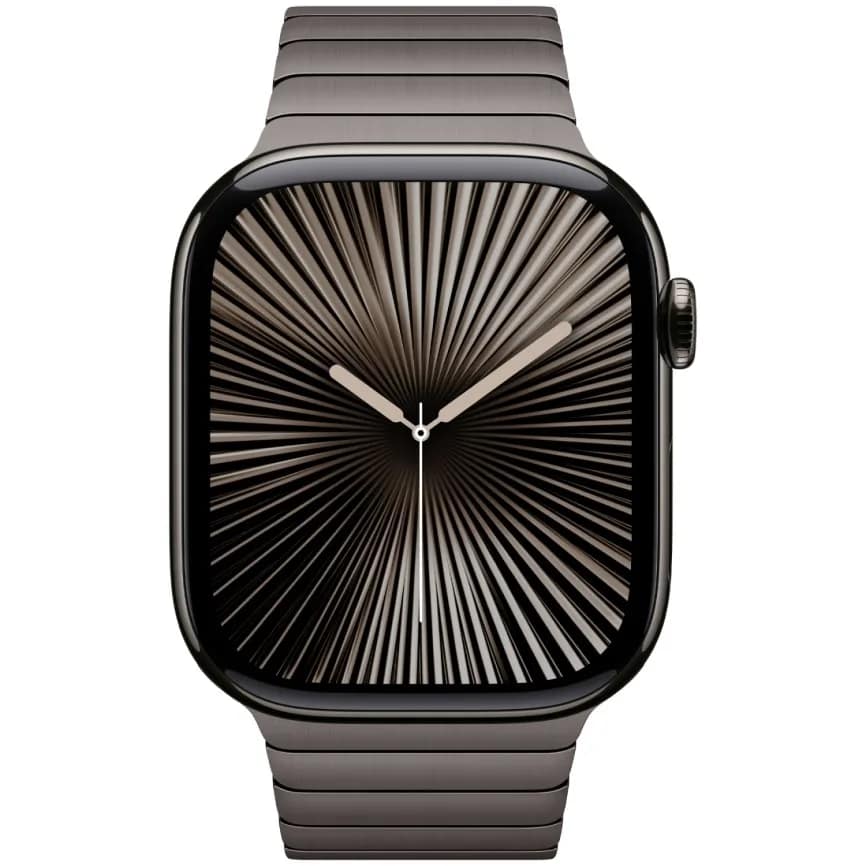 Смарт-часы Apple Watch Series 10 42mm Slate Titanium Case with Slate Link Bracelet, Черный — фото 3