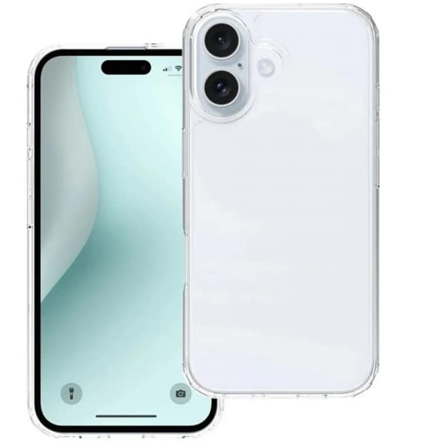 Чехол Gurdini Alba Series Protective для iPhone 16 Clear, Прозрачный