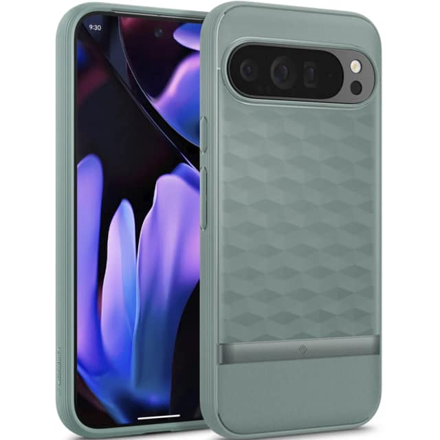 Чехол Caseology Parallax Case для Google Pixel 9 Pro XL Sage Green, Зеленый
