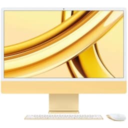 Моноблок Apple iMac 24 Retina 4.5K M3 8C CPU 10C GPU Yellow, Желтый — фото 1