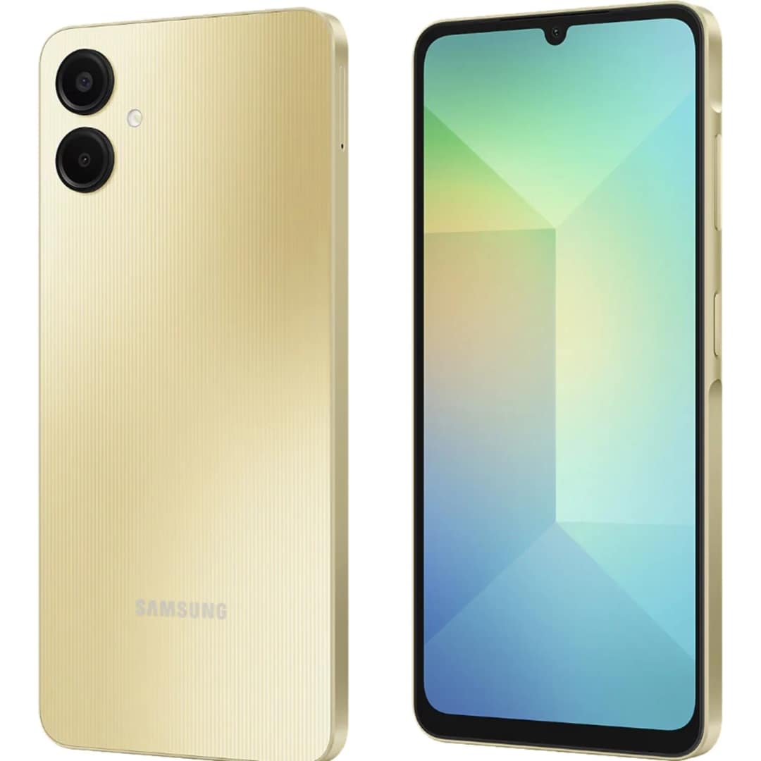 Смартфон Samsung Galaxy A06 6 Gold, Золотистый — фото 6