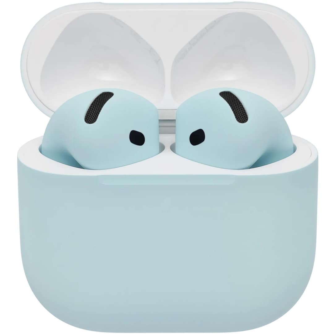 Наушники Apple AirPods 4 ANC Color Sky Blue, Небесно-голубой — фото 2