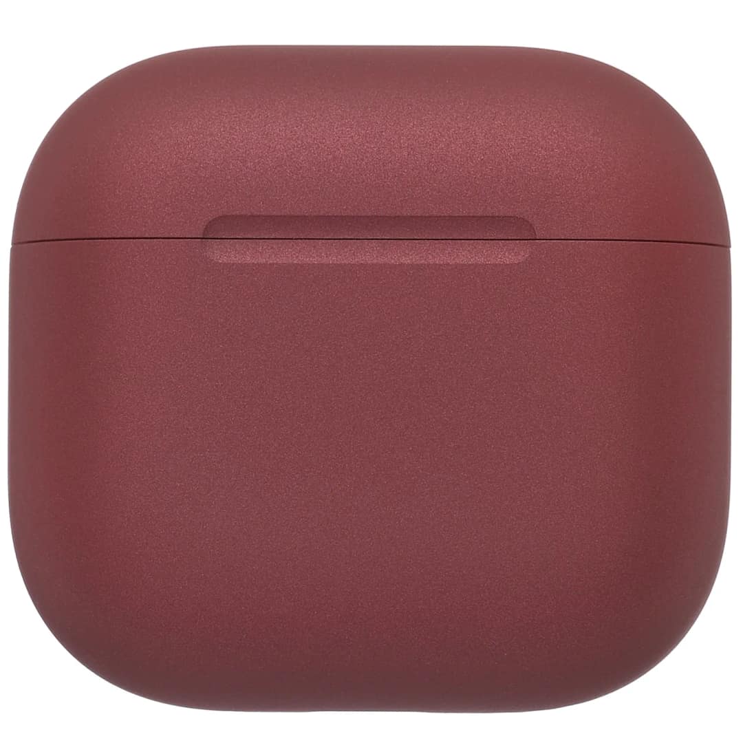 Наушники Apple AirPods 4 ANC Color Burgundy, Бордовый — фото 3