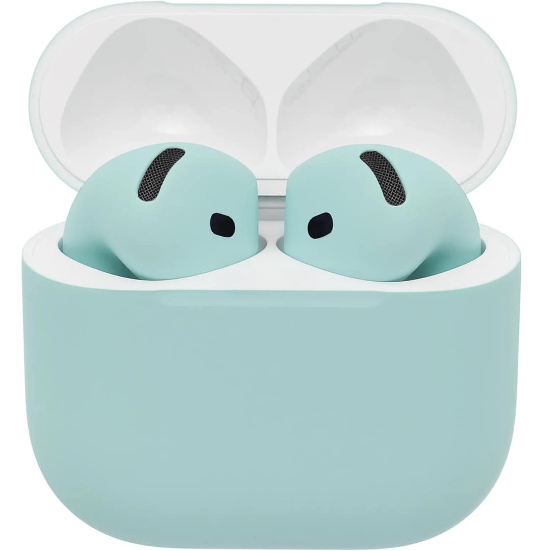 Наушники Apple AirPods 4 Color Tiffany Blue, Бирюзовый — фото 2