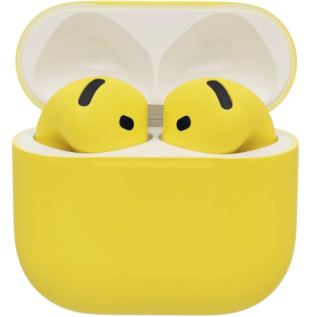Наушники Apple AirPods 4 Color Lemon, Кислотно-жёлтый — фото 2
