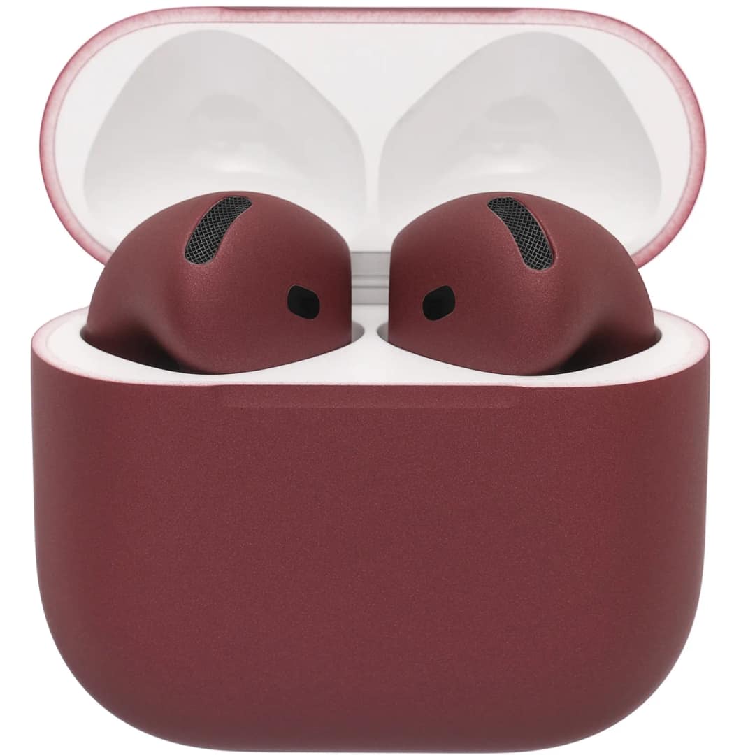 Наушники Apple AirPods 4 Color Burgundy, Бордовый — фото 2