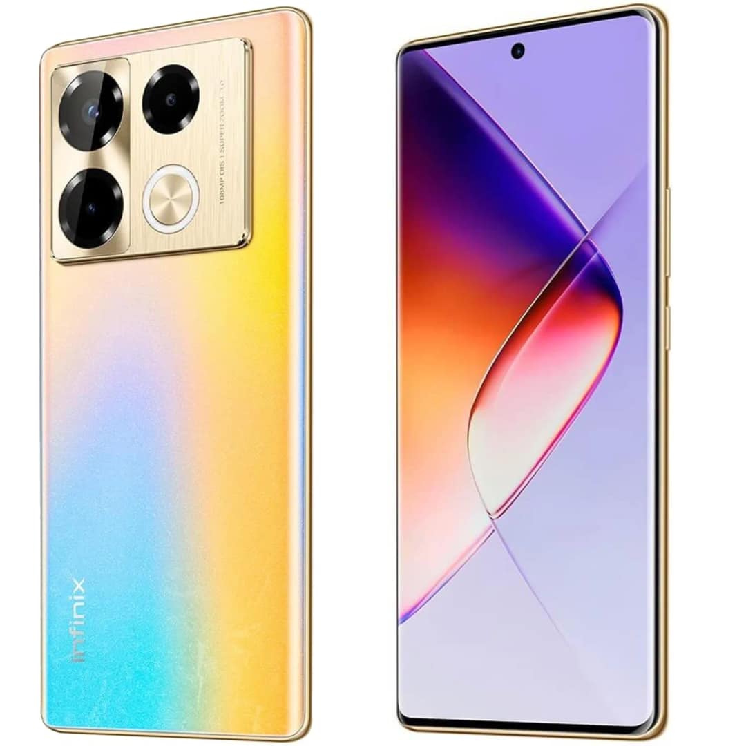Смартфон Infinix Note 40 Pro 12 Titan, Gold — фото 2