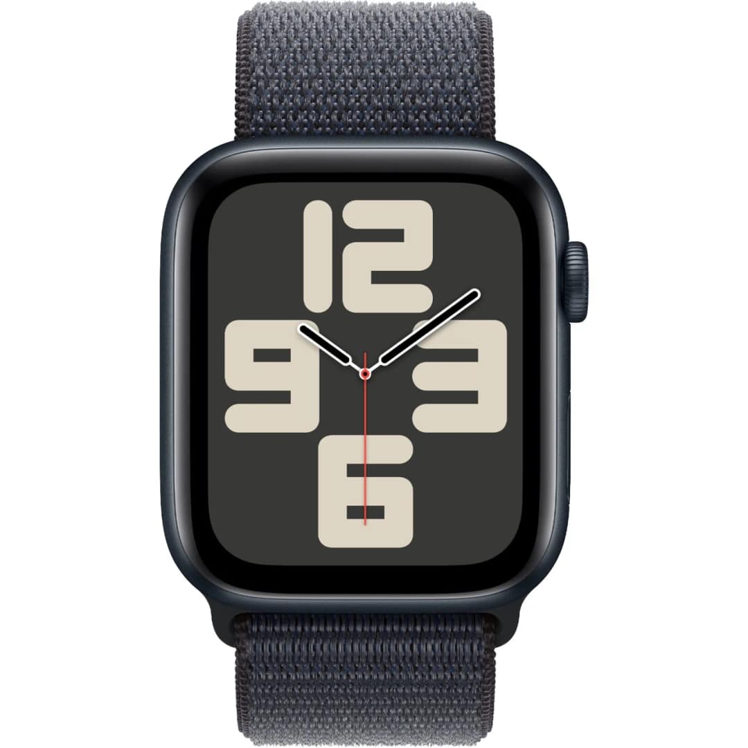 Смарт-часы Apple Watch SE 40mm Aluminium Case with Ink Sport Loop, Midnight — фото 3
