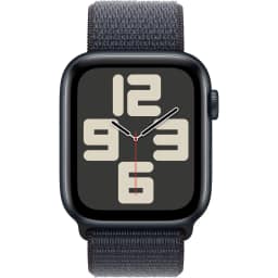 Смарт-часы Apple Watch SE 40mm Aluminium Case with Ink Sport Loop, Midnight — фото 3