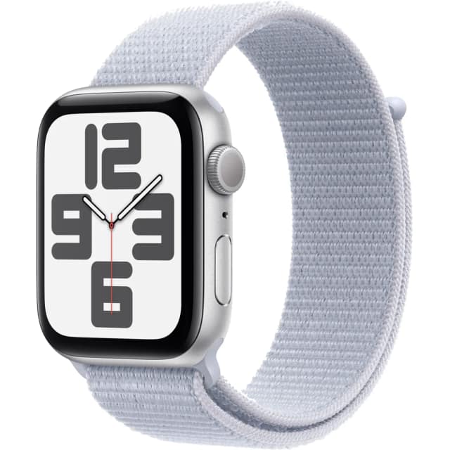 Смарт-часы Apple Watch SE 40mm Silver Aluminium Case with Cloud Sport Loop, Blue