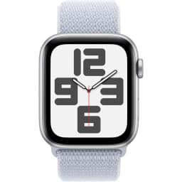 Смарт-часы Apple Watch SE 40mm Silver Aluminium Case with Cloud Sport Loop, Blue — фото 3