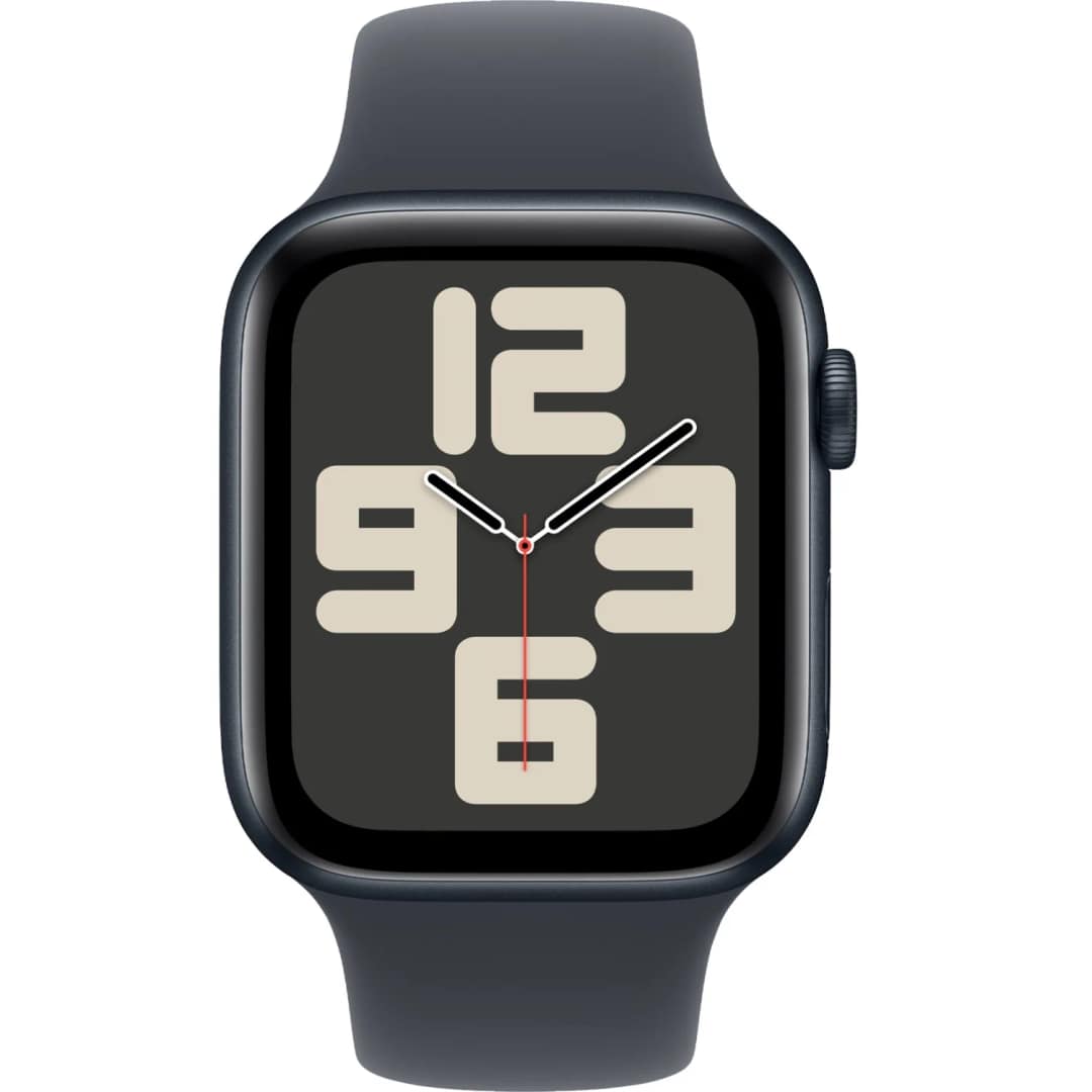 Смарт-часы Apple Watch SE 40mm Aluminium Case with Sport Band M L, Midnight — фото 3