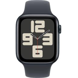 Смарт-часы Apple Watch SE 40mm Aluminium Case with Sport Band M L, Midnight — фото 3