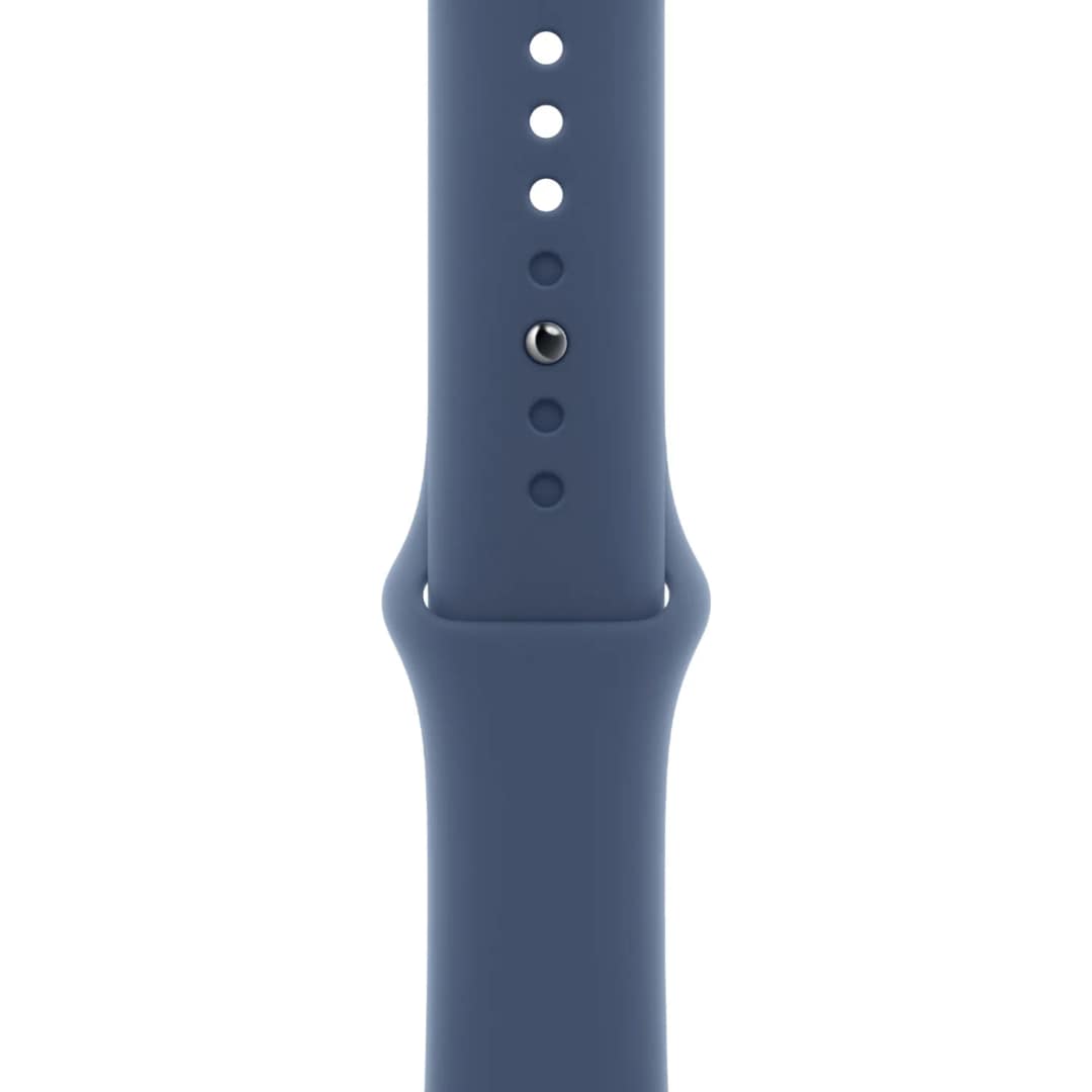 Смарт-часы Apple Watch SE 40mm Silver Aluminium Case with Denim Sport Band M L, Midnight Blue — фото 2