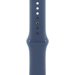 Смарт-часы Apple Watch SE 40mm Silver Aluminium Case with Denim Sport Band M L, Midnight Blue — фото 2