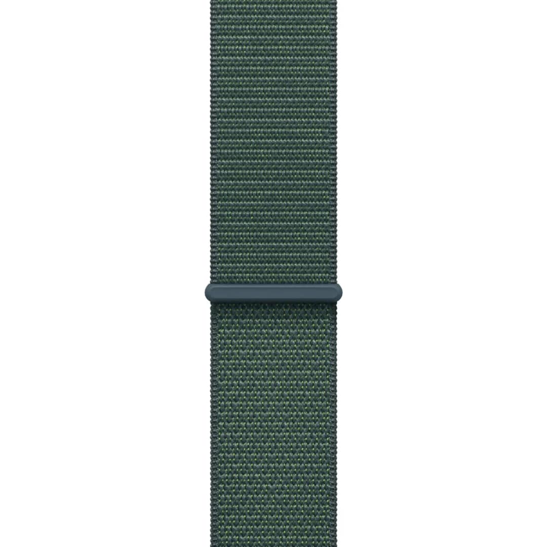 Смарт-часы Apple Watch SE 44mm Starlight Aluminium Case with Lake Sport Loop, Green — фото 2