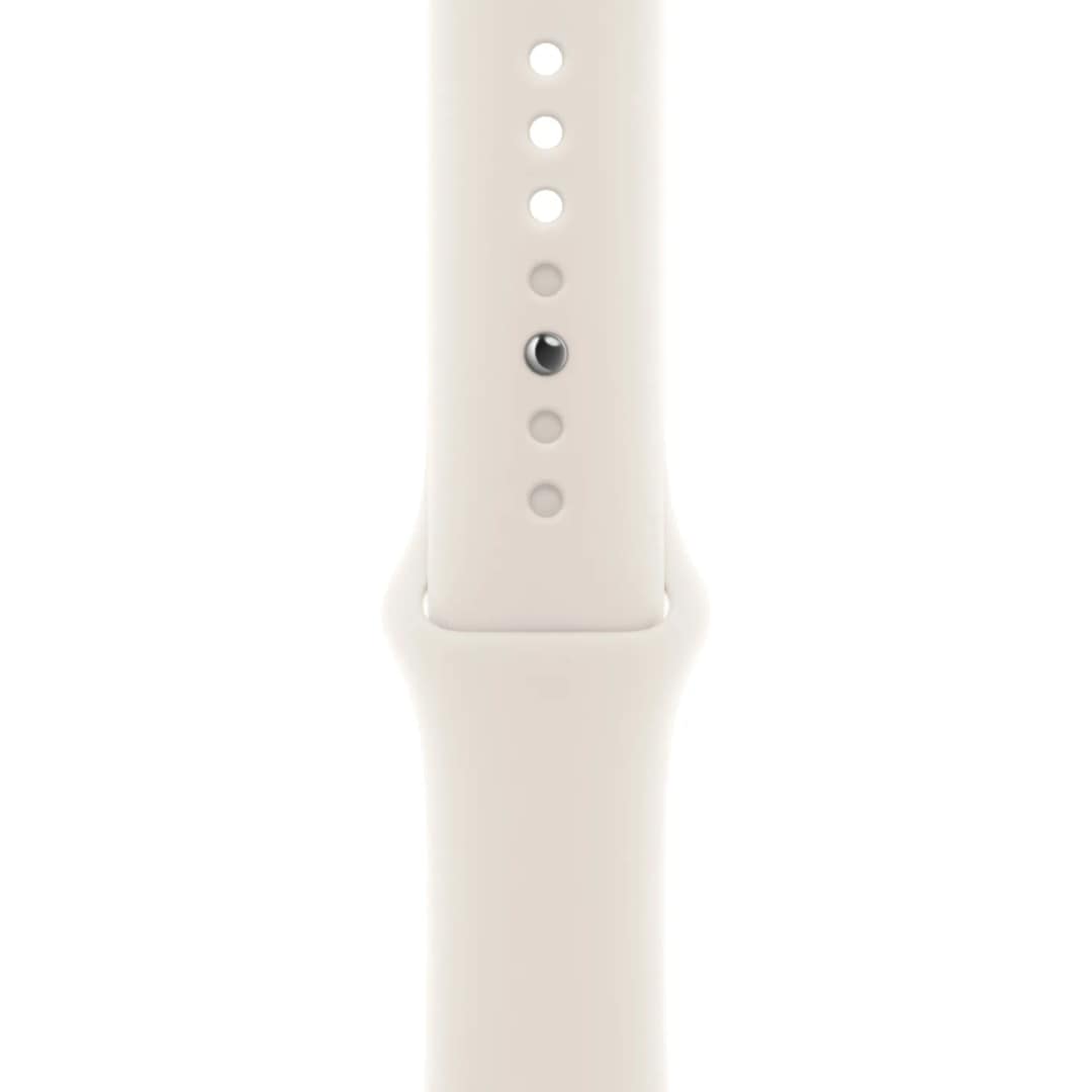 Смарт-часы Apple Watch SE 44mm Aluminium Case with Sport Band M L, Starlight — фото 2