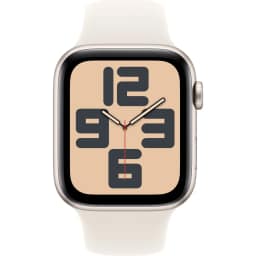 Смарт-часы Apple Watch SE 44mm Aluminium Case with Sport Band M L, Starlight — фото 3