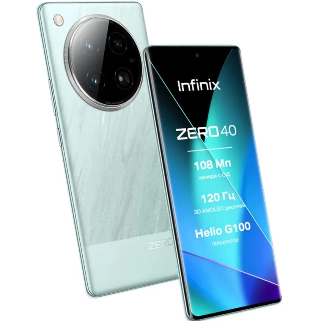 Смартфон Infinix Zero 40 8 Misty Aqua, Зеленый — фото 3