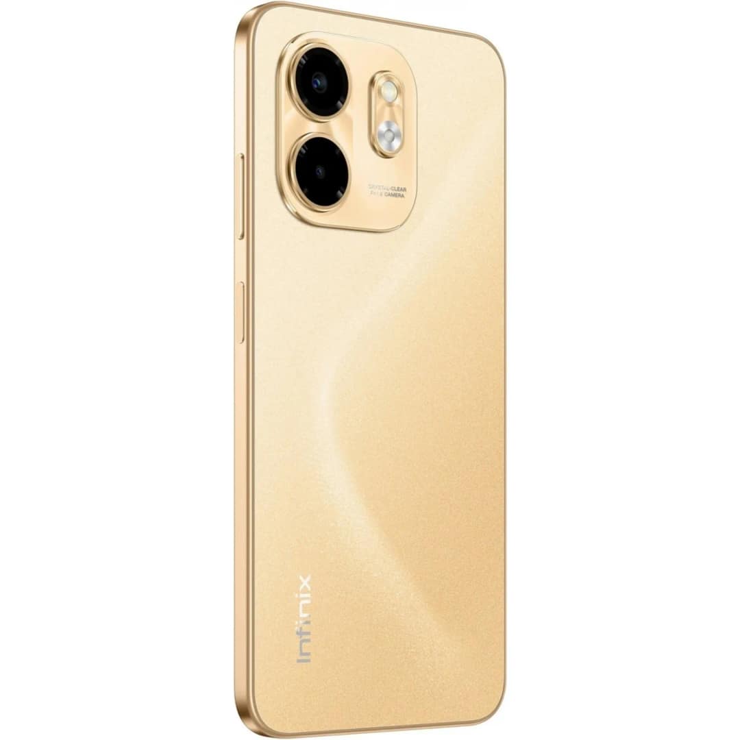 Смартфон Infinix Smart 9 3 Sandstone, Gold — фото 4