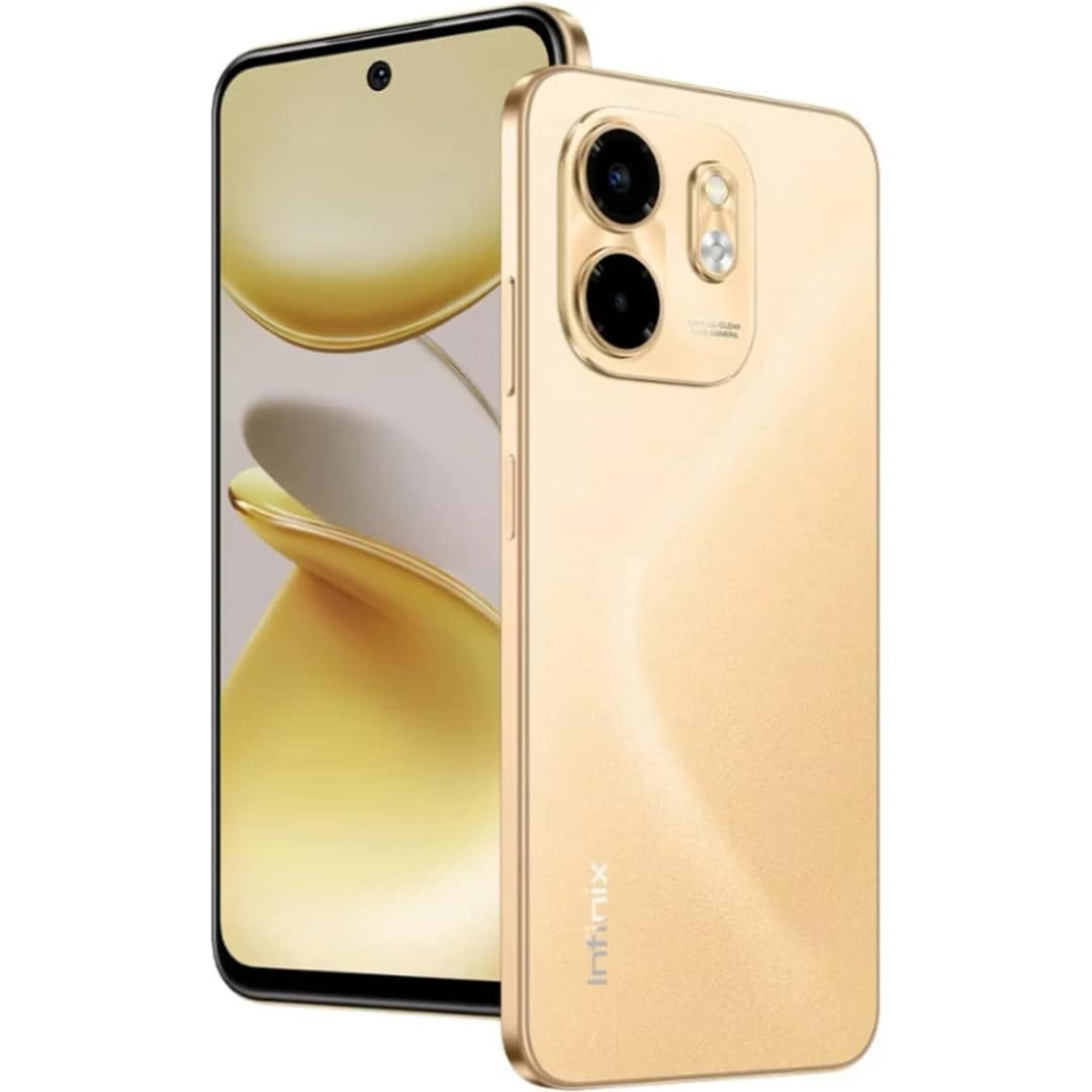 Смартфон Infinix Smart 9 3 Sandstone, Gold — фото 6