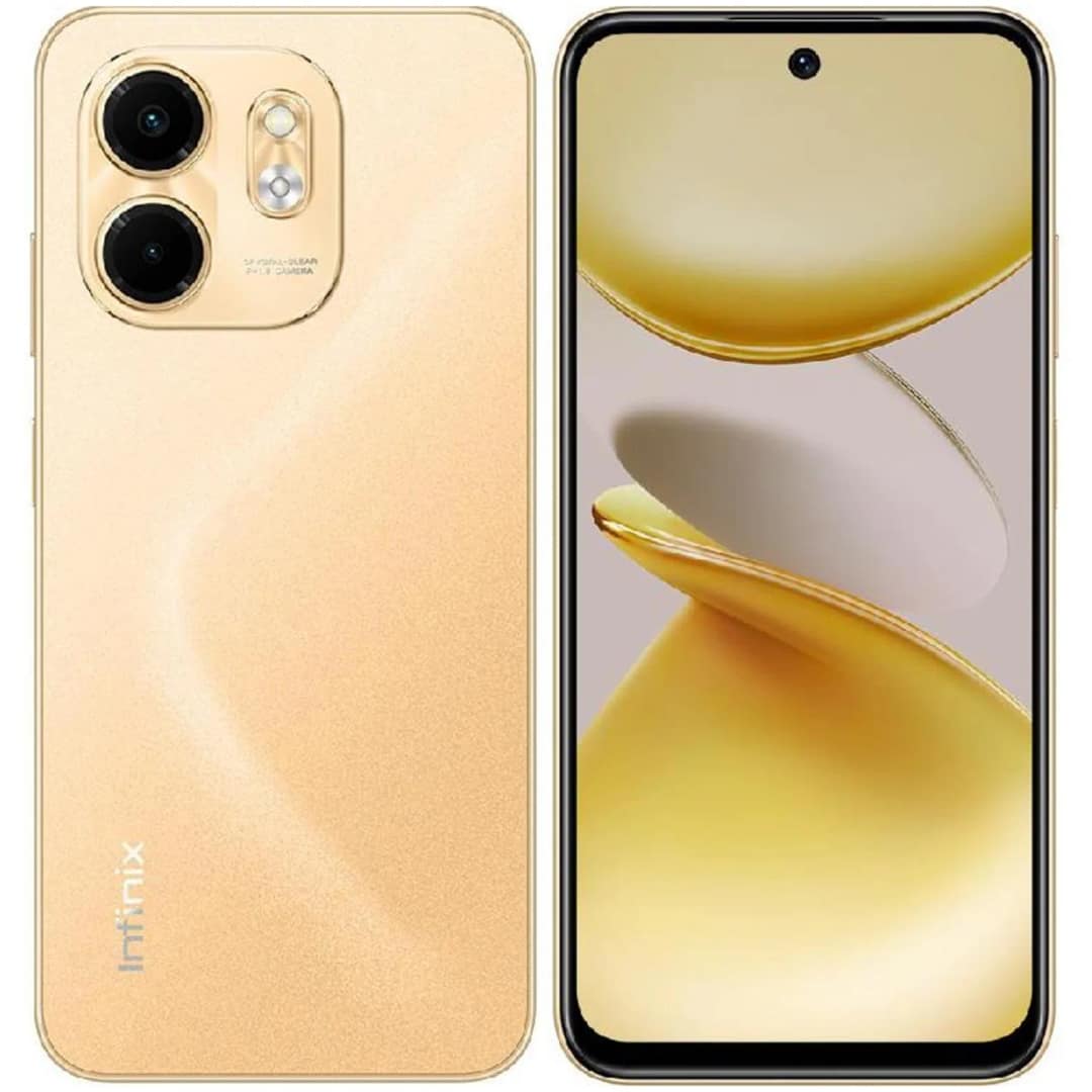 Смартфон Infinix Smart 9 3 Sandstone, Gold — фото 7
