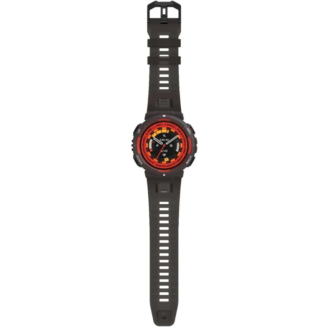 Смарт-часы Xiaomi Amazfit Active Edge Lava, Black — фото 2