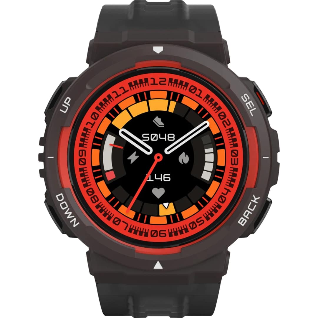 Смарт-часы Xiaomi Amazfit Active Edge Lava, Black — фото 5