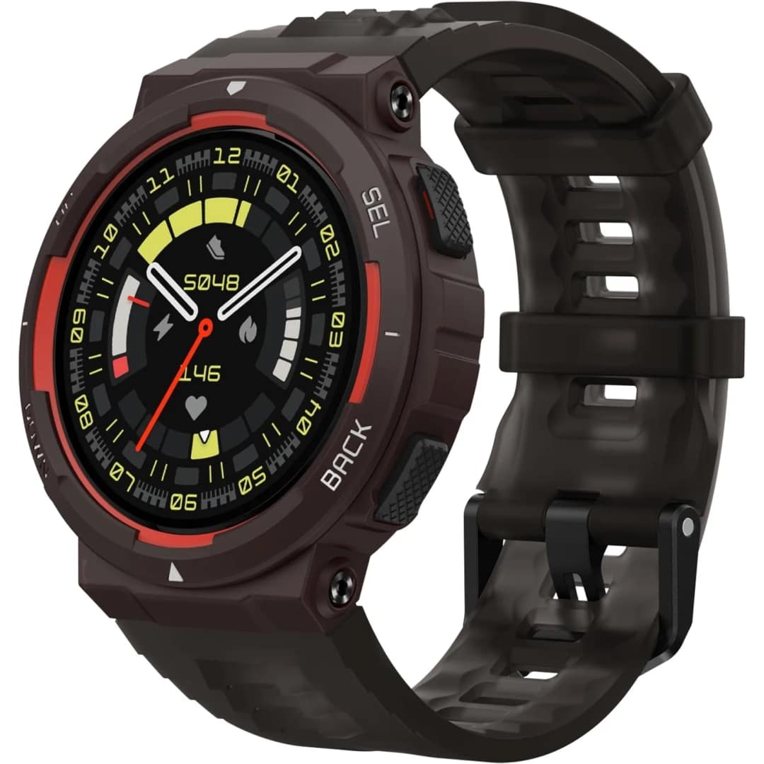 Смарт-часы Xiaomi Amazfit Active Edge Lava, Black — фото 6