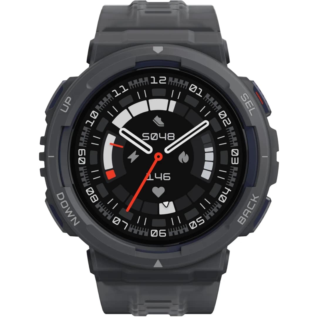 Смарт-часы Xiaomi Amazfit Active Edge Midnight Pulse, Gray — фото 2