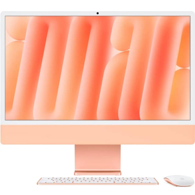 Моноблок Apple iMac 24 Retina 4.5K M4 8C CPU 8C GPU, Orange