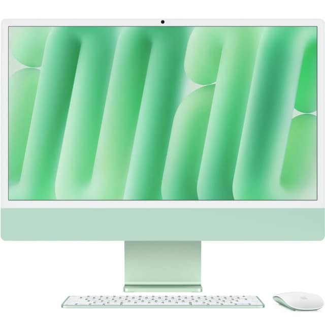 Моноблок Apple iMac 24 Retina 4.5K M4 8C CPU 8C GPU, Green