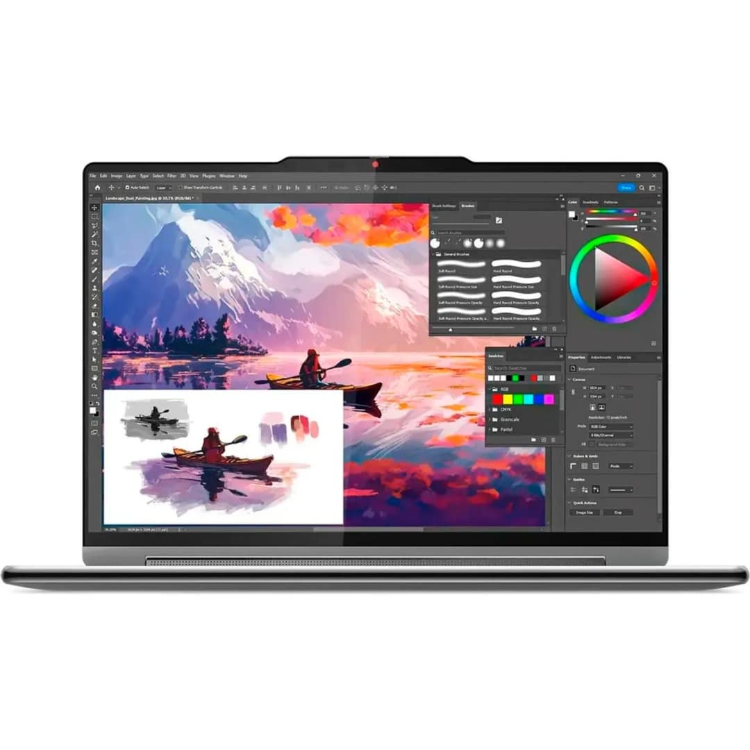 Ноутбук Lenovo Yoga 9 14IMH9 14 4K OLED i7-155H Ultra SSD, Luna Grey — фото 2