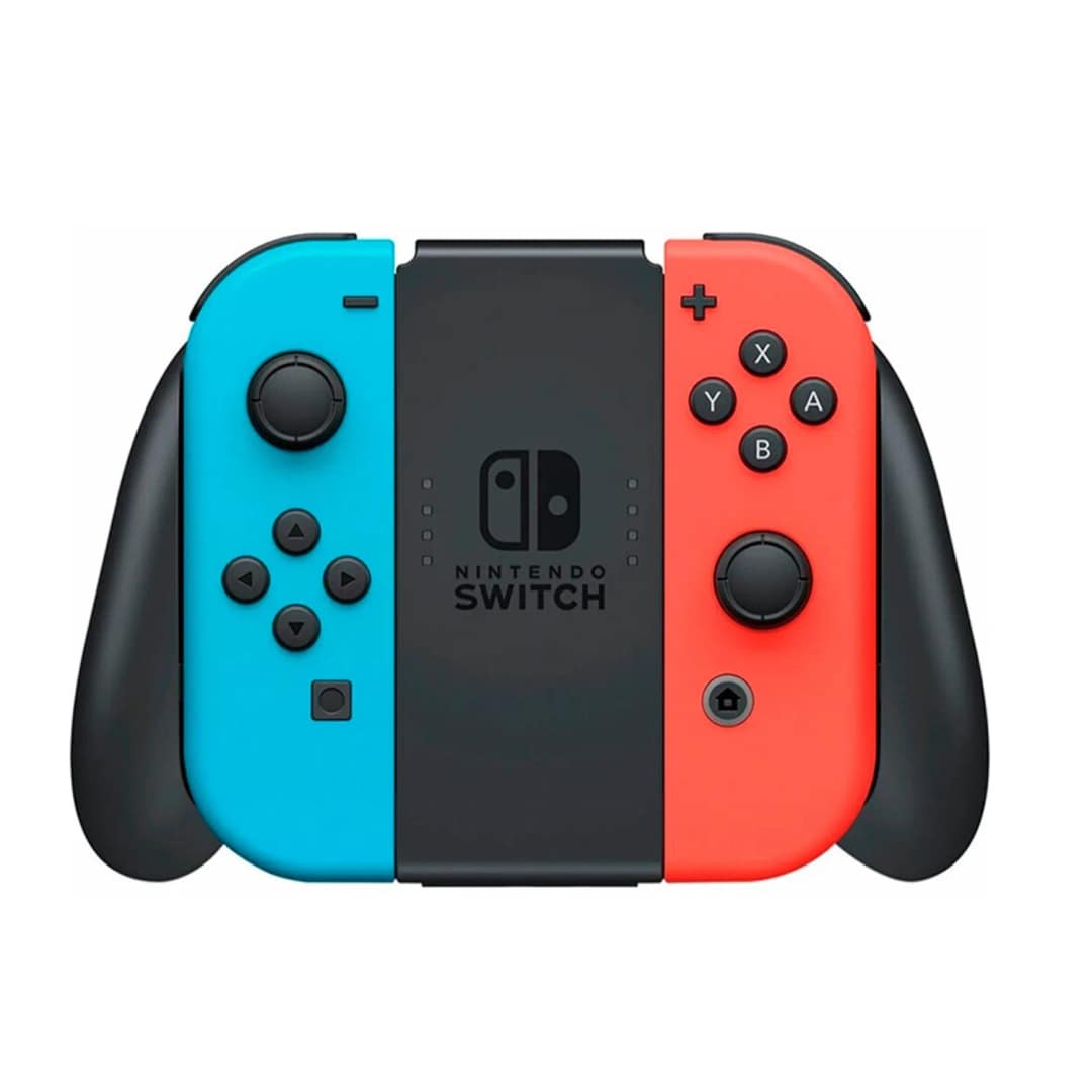 Игровая приставка Nintendo Switch OLED, Neon Blue/Neon Red — фото 4
