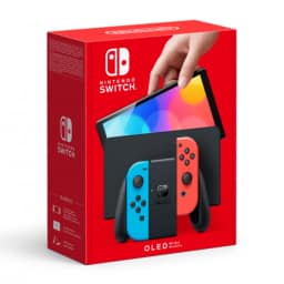 Игровая приставка Nintendo Switch OLED, Neon Blue/Neon Red — фото 6