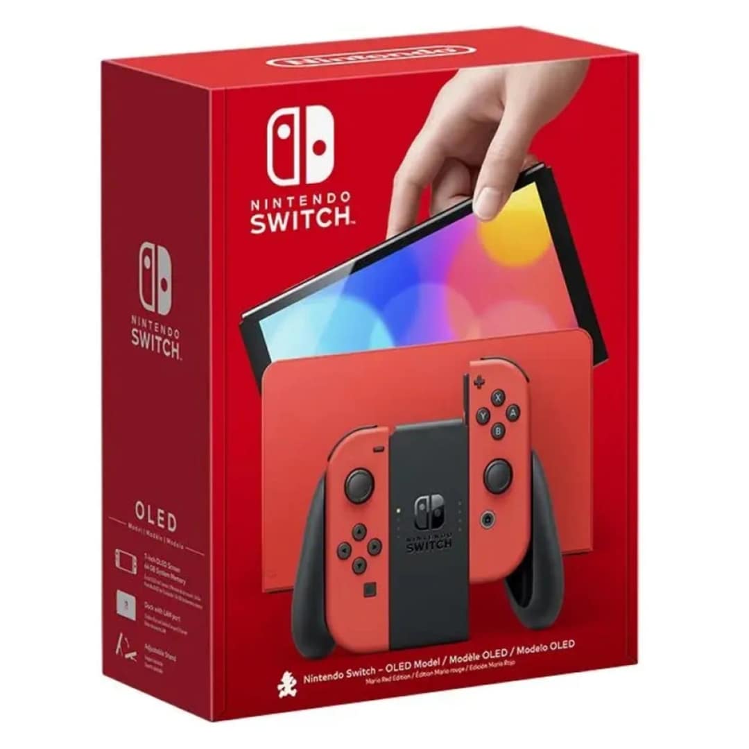 Игровая приставка Nintendo Switch OLED, Mario Red Edition — фото 7