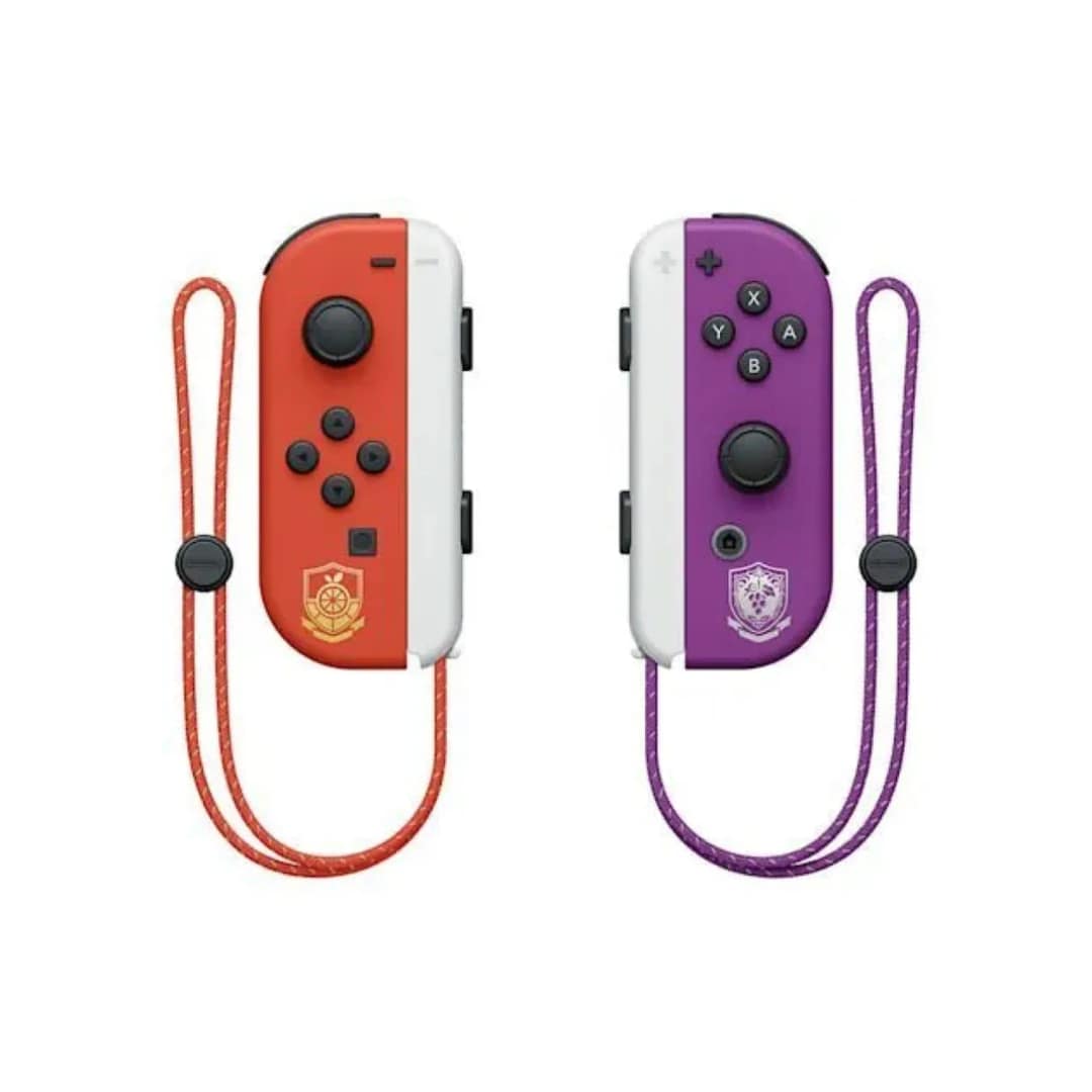 Игровая приставка Nintendo Switch OLED, Pokemon Scarlet &amp; Violet Edition — фото 6