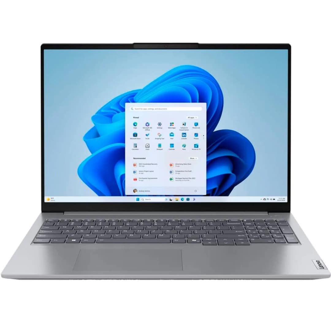 Ноутбук Lenovo ThinkBook 16 G7 IML 16 WUXGA IPS i7-155H Ultra SSD Arctic Grey, Серый — фото 2