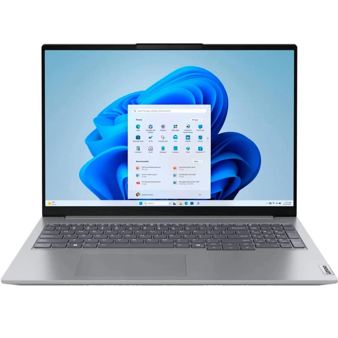 Ноутбук Lenovo ThinkBook 16 G7 IML 16 WUXGA IPS i5-125U Ultra SSD Arctic Grey, Серый — фото 2