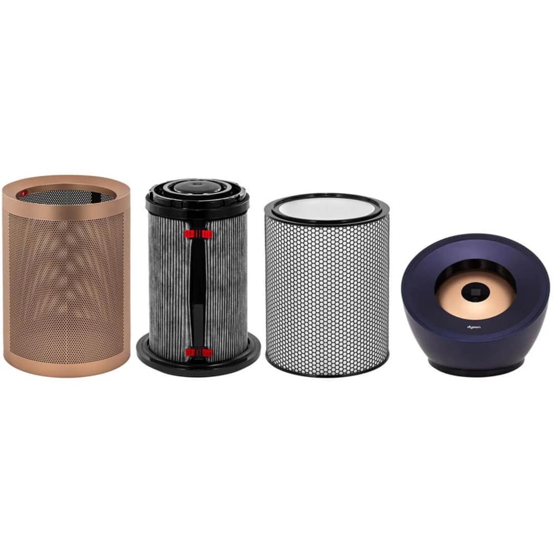 Очиститель воздуха Dyson Purifier Big Quiet Formaldehyde BP04, Prussian Blue/Gold — фото 10