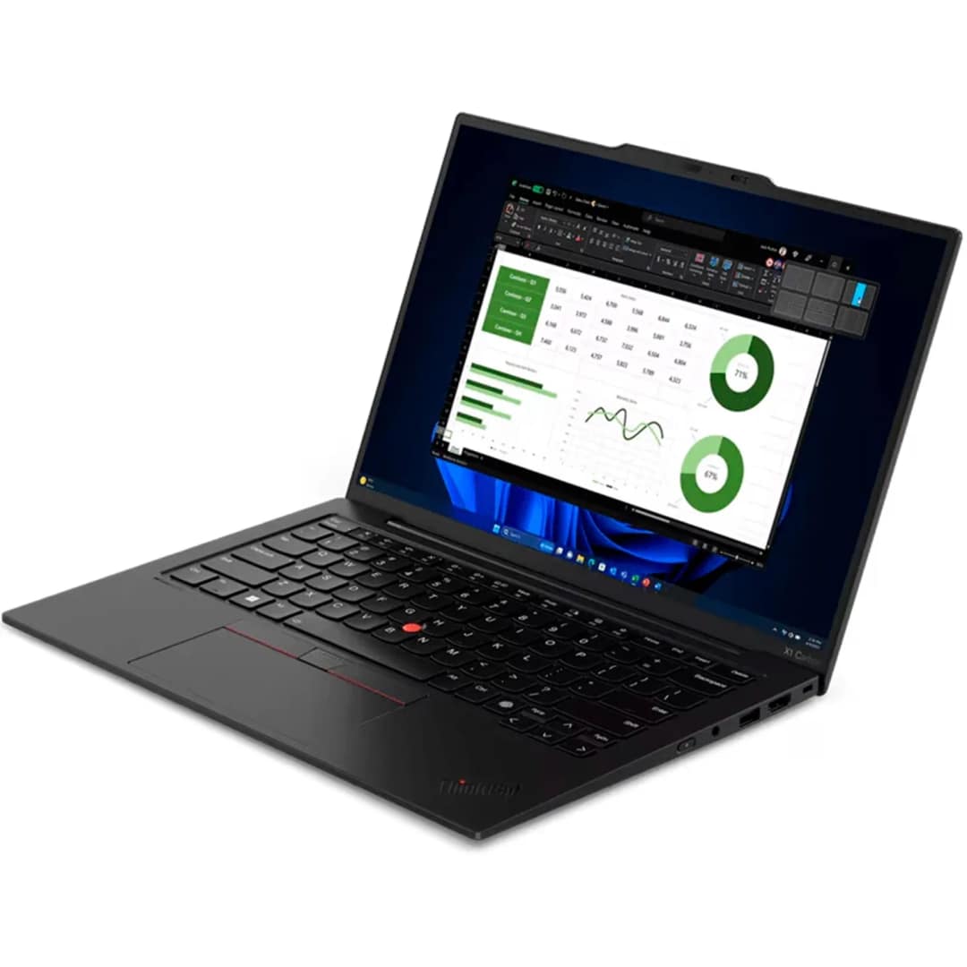 Ноутбук Lenovo ThinkPad X1 Carbon G12 14 WUXGA IPS i7-155H Ultra SSD Black, Черный — фото 3