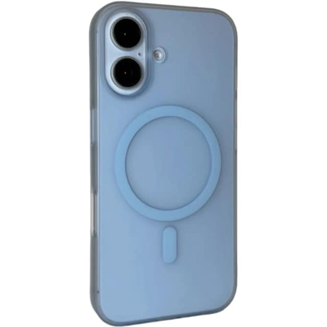 Чехол Gurdini Slim Series with MagSafe для iPhone 16, Blue