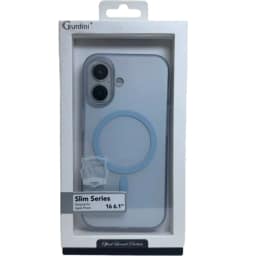 Чехол Gurdini Slim Series with MagSafe для iPhone 16, Blue — фото 2