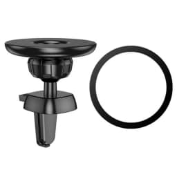 Автомобильный держатель Hoco CA112 Air Outlet Car Holder, Black — фото 4