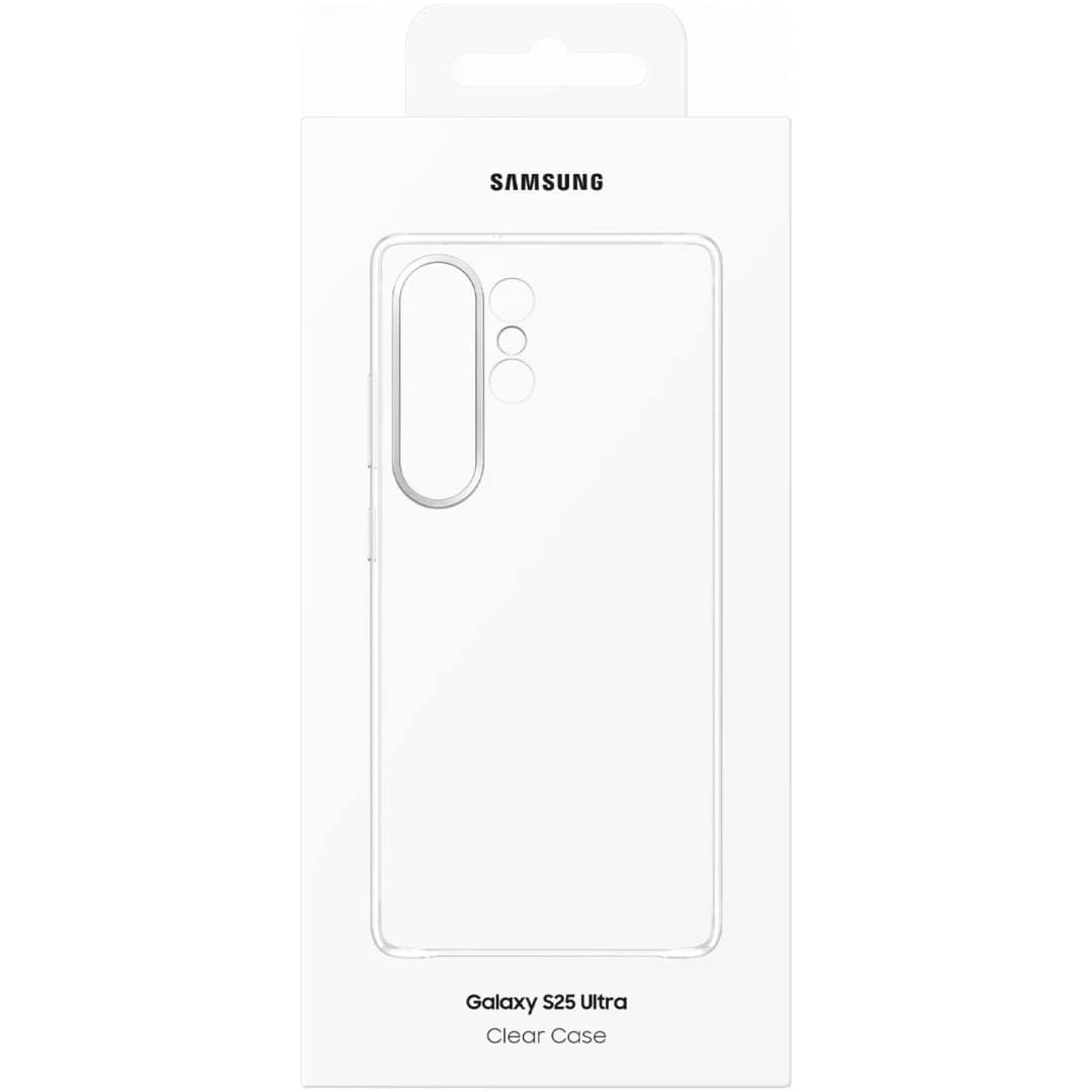 Чехол Samsung Silicone Case для Galaxy S25 Ultra Case, Transparent — фото 6