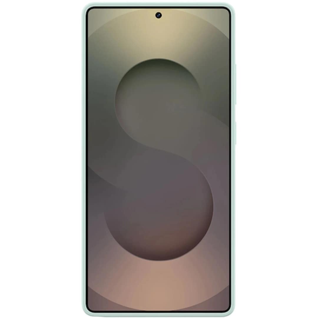 Чехол Samsung Silicone Case для Galaxy S25 Ultra, Mint Green — фото 3