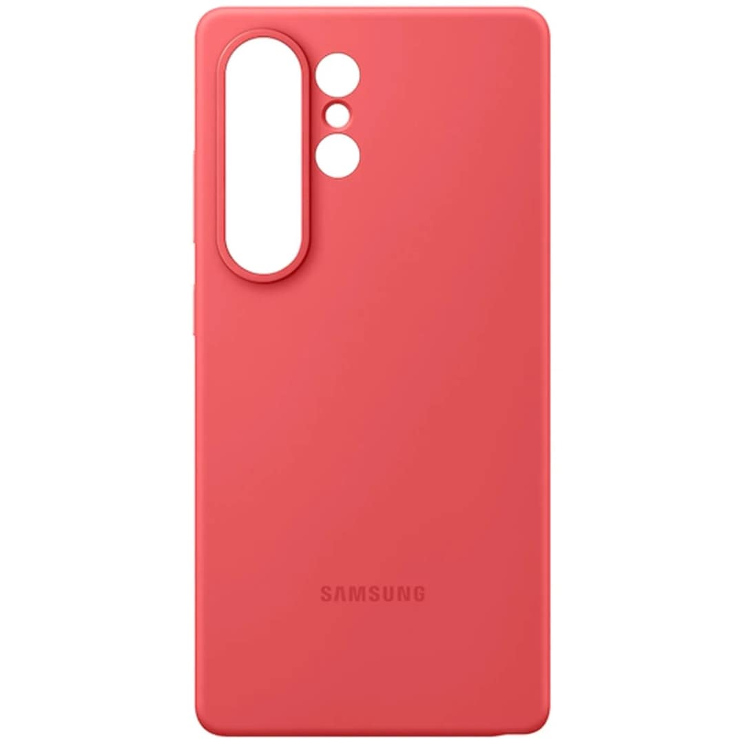 Чехол Samsung Silicone Case для Galaxy S25 Ultra, Red — фото 5